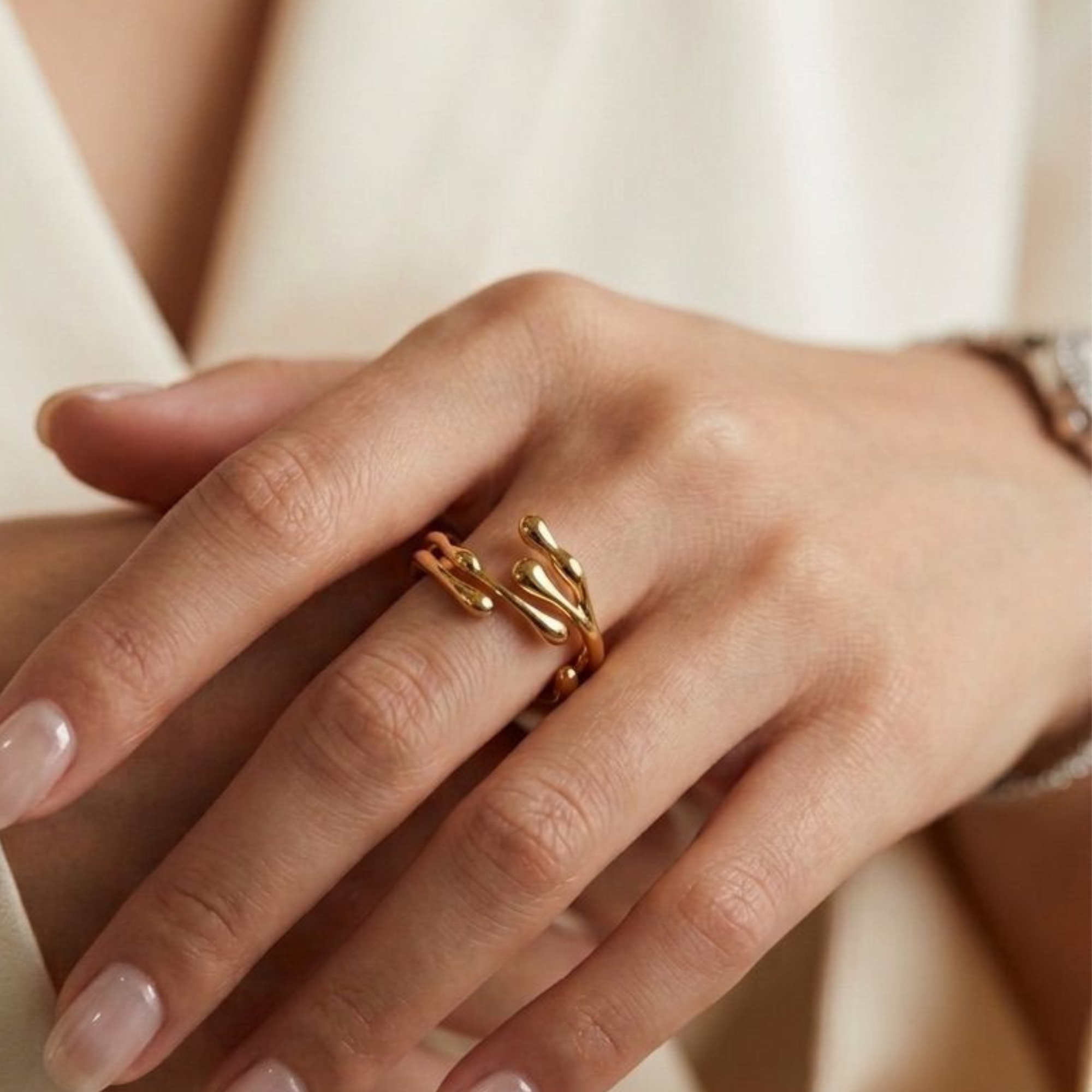 Anillo Vera Dorado
