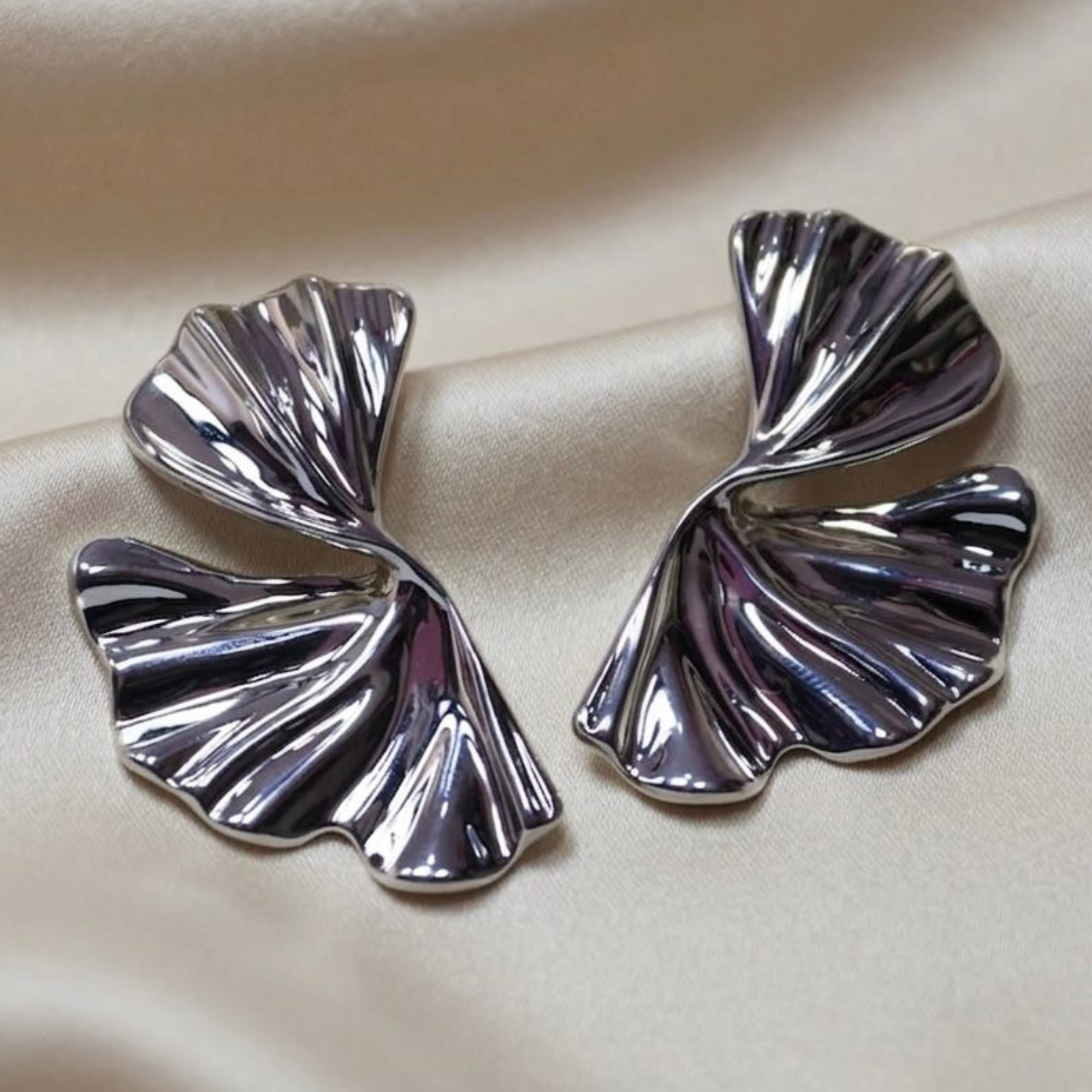Aretes Aura Plateado