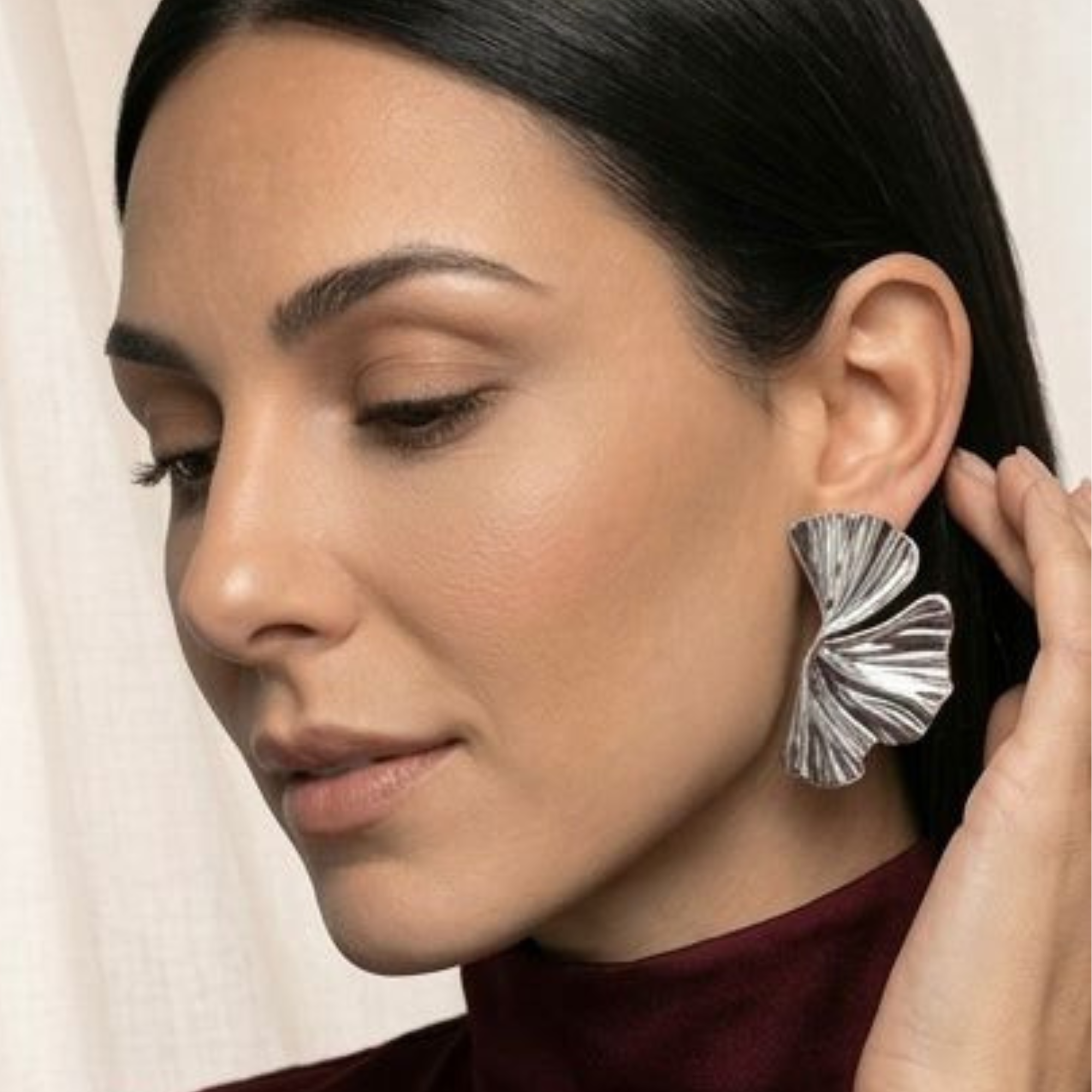 Aretes Aura Plateado
