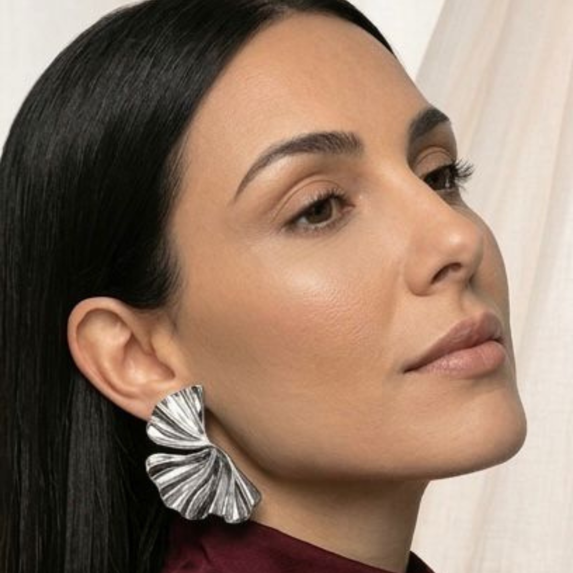 Aretes Aura Plateado