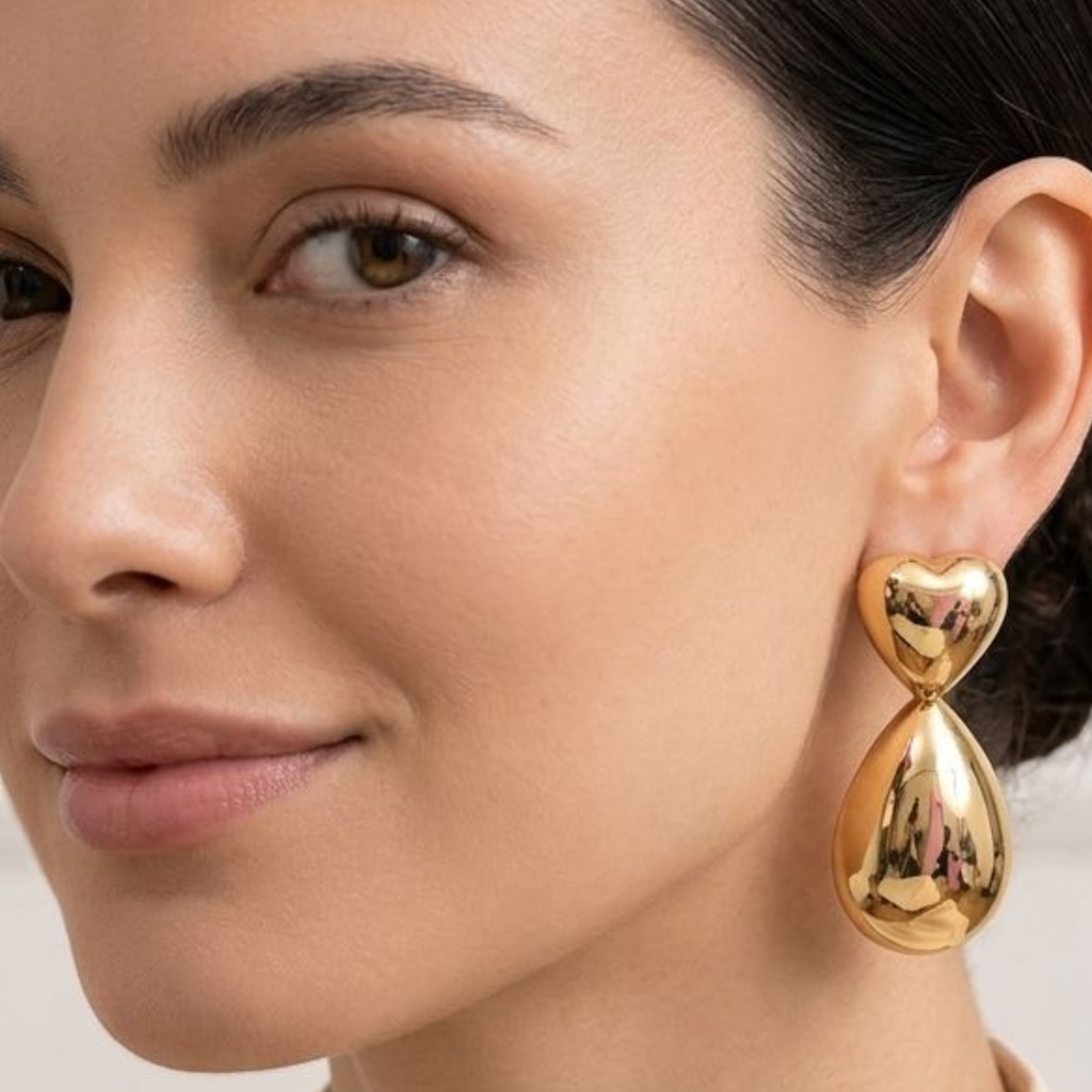 Aretes Cora Dorado