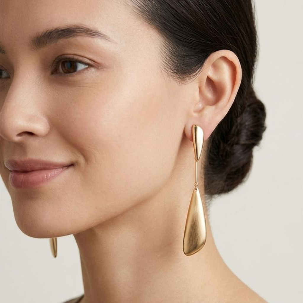Aretes Irene Dorado