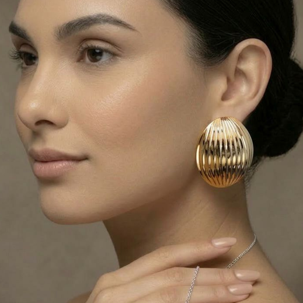 Aretes Aurora Dorado