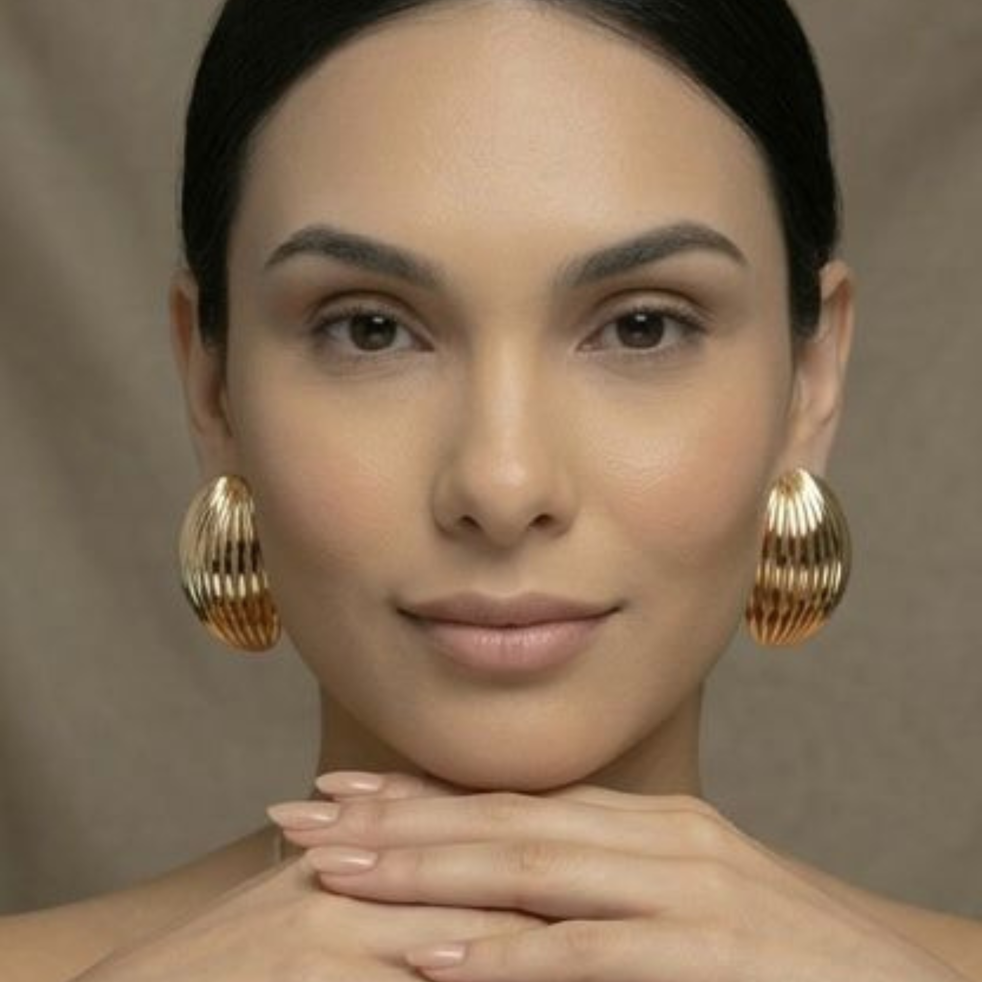 Aretes Aurora Dorado