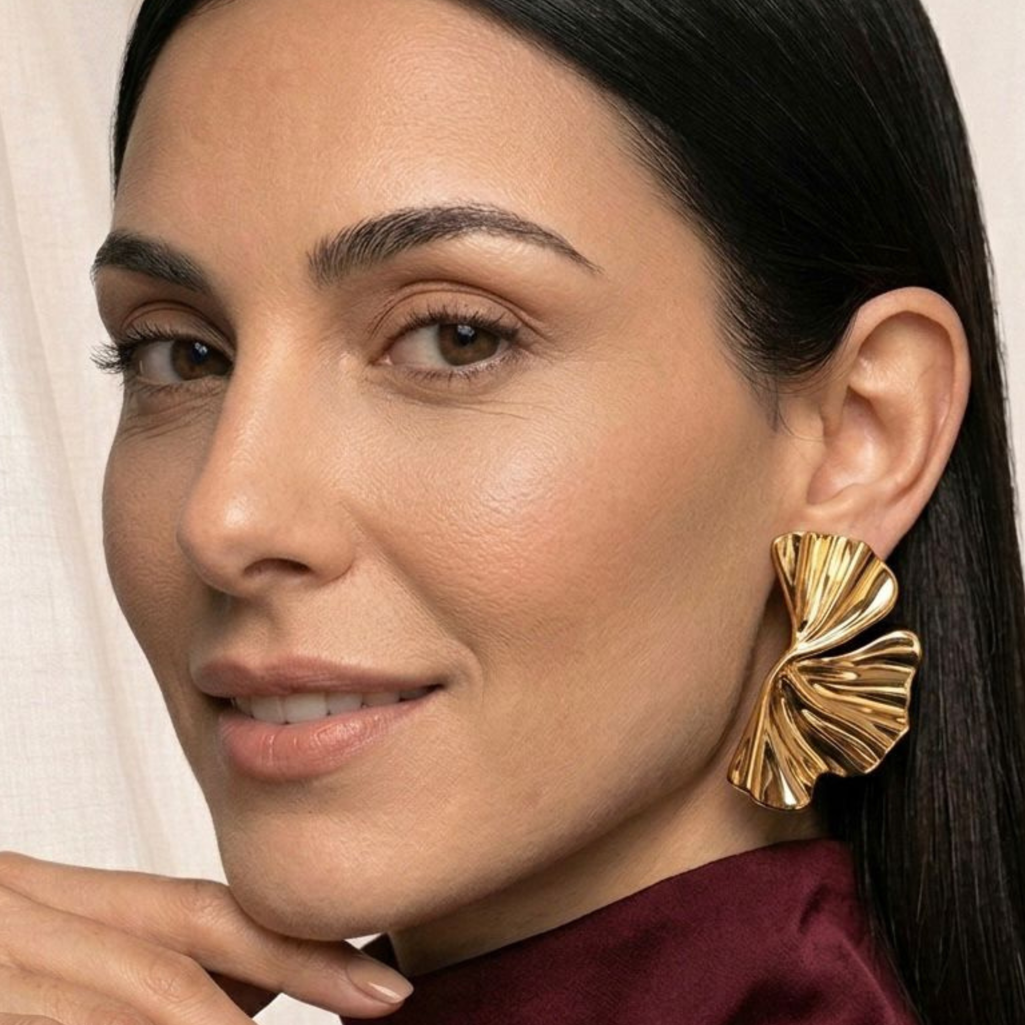 Aretes Aura Dorado