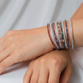 Pulsera Circonias Multicolor