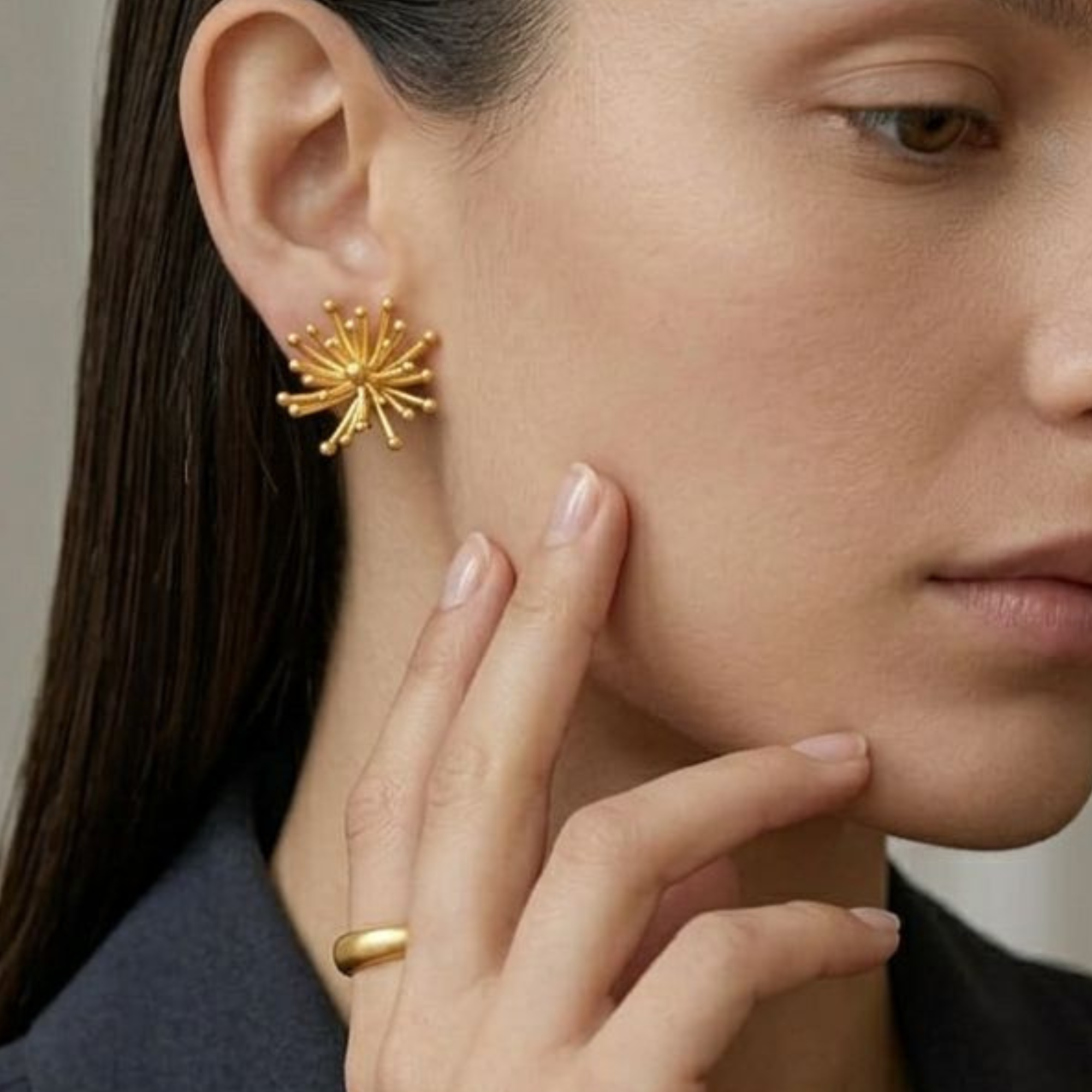 Aretes Lucila Dorado