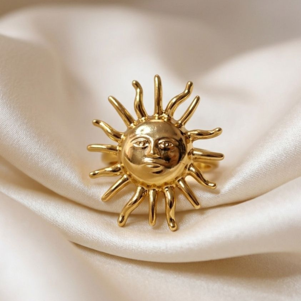 Anillo Sol Dorado