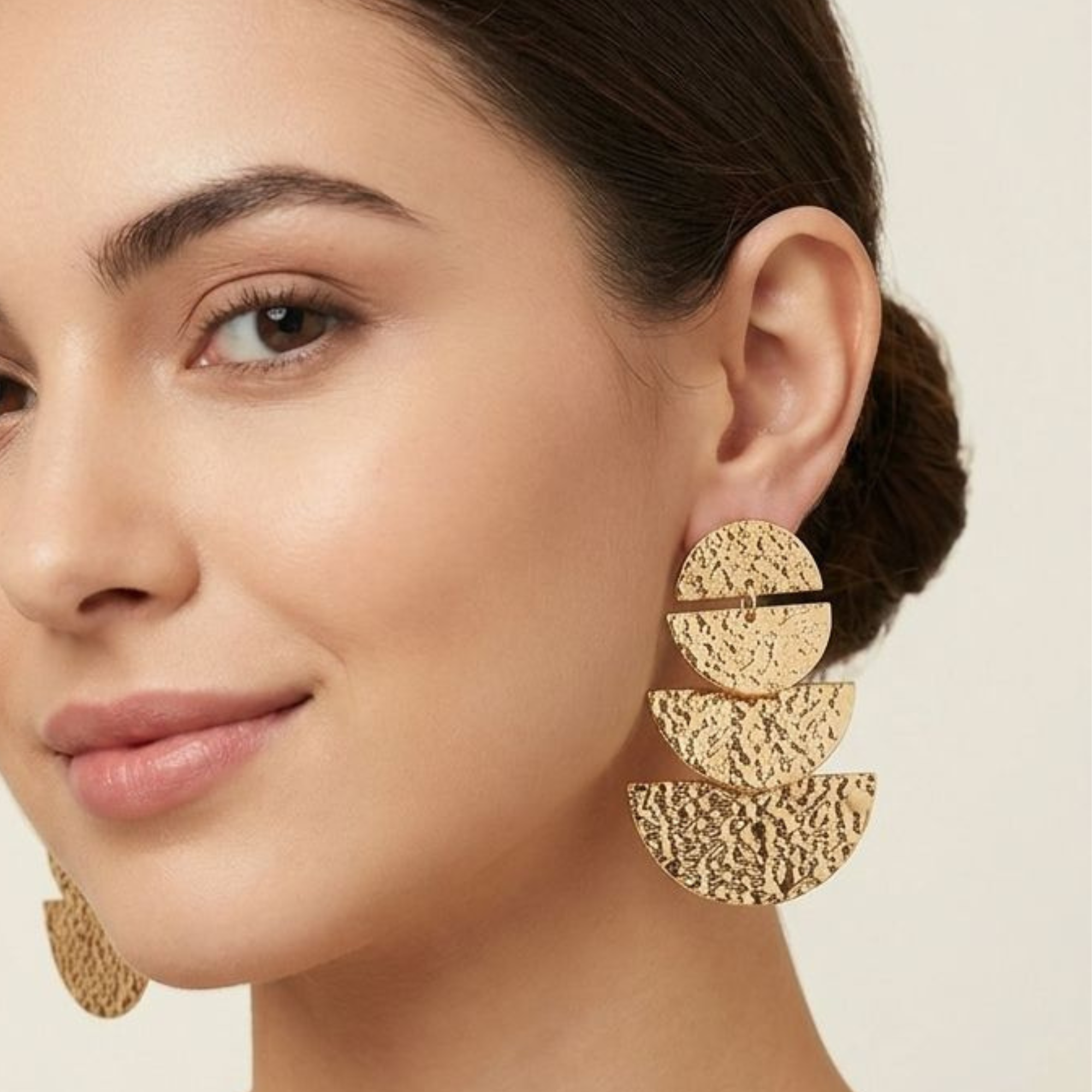 Aretes Althea Dorado