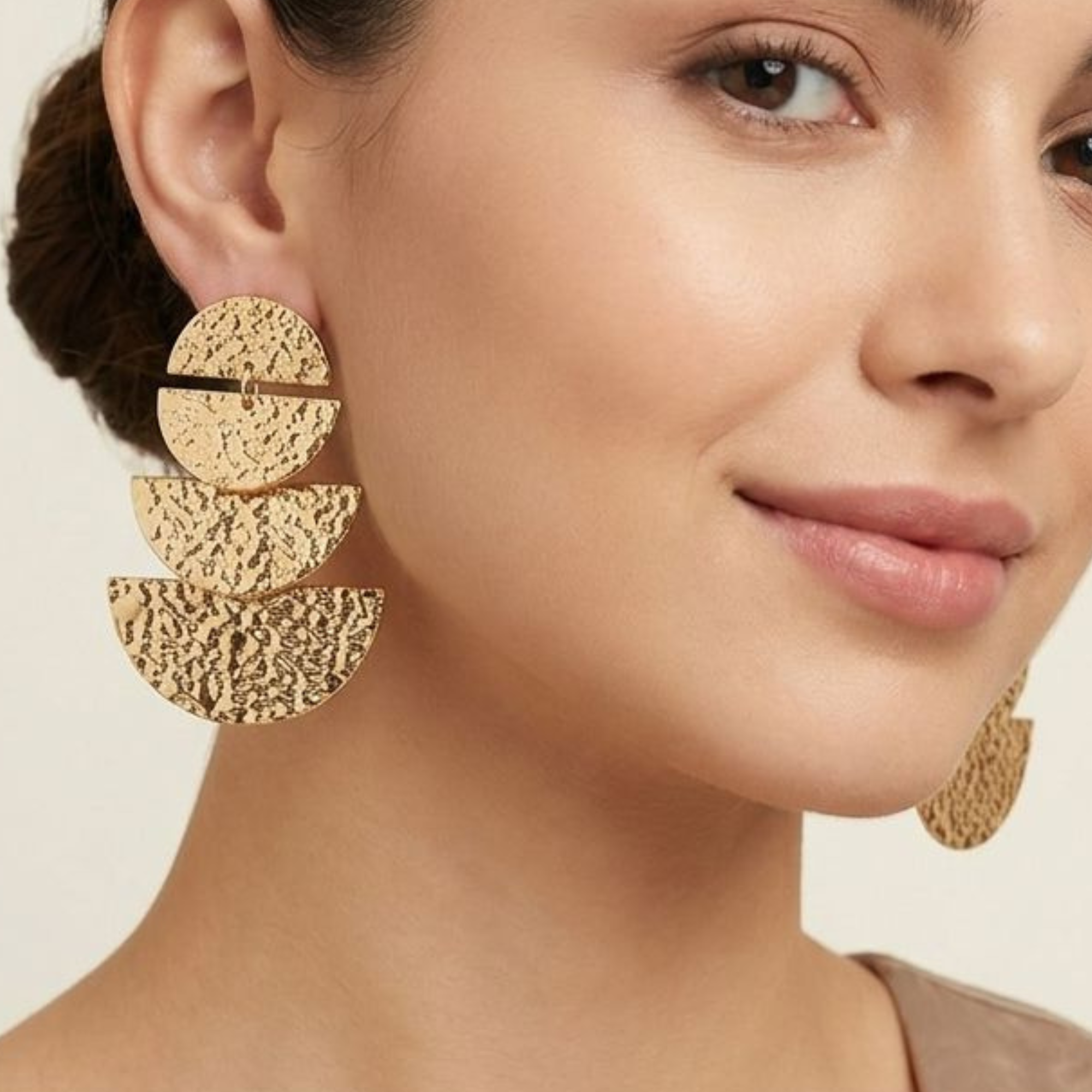 Aretes Althea Dorado