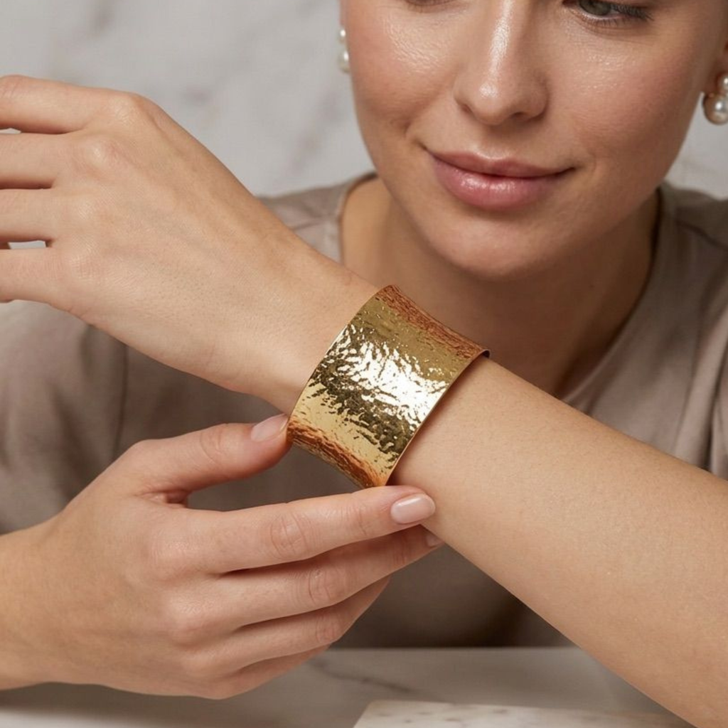 Brazalete Eclat Dorado