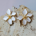 Aretes Elegance Blanco