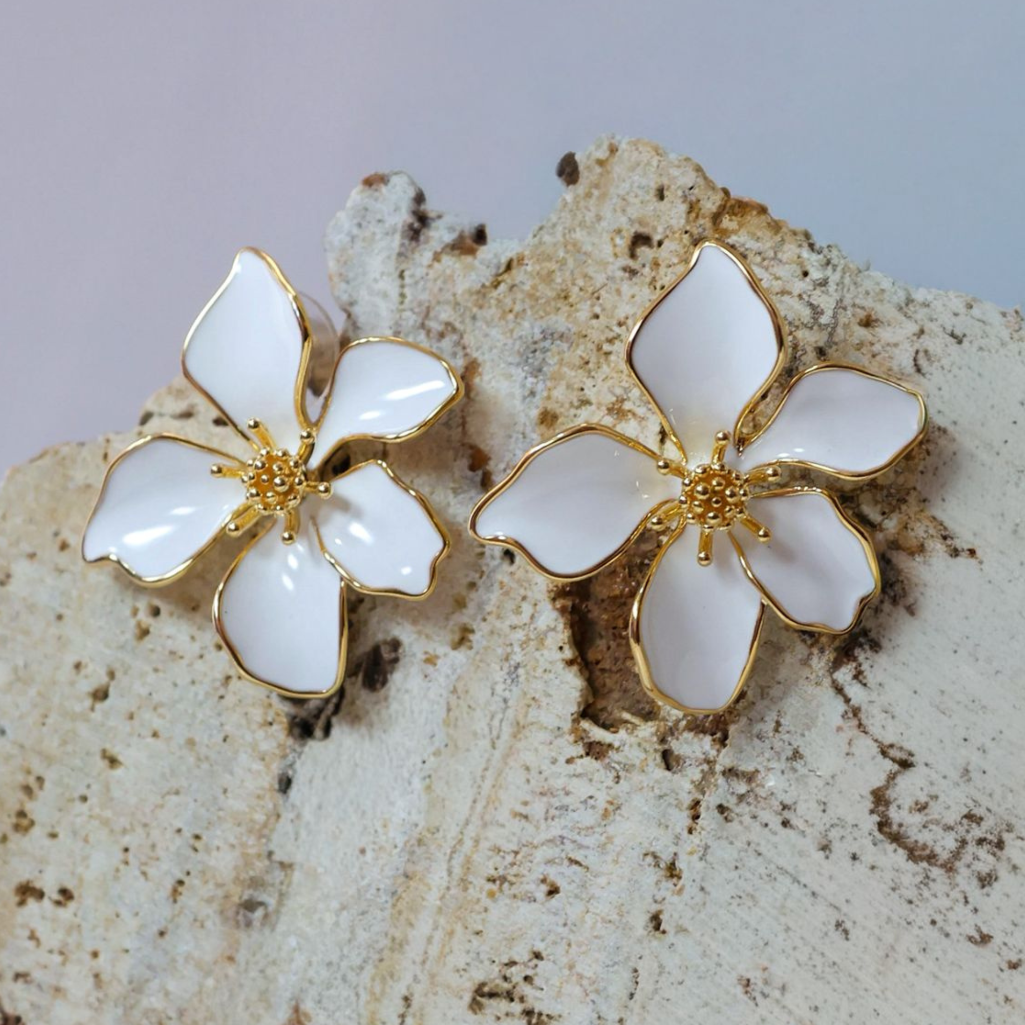 Aretes Elegance Blanco