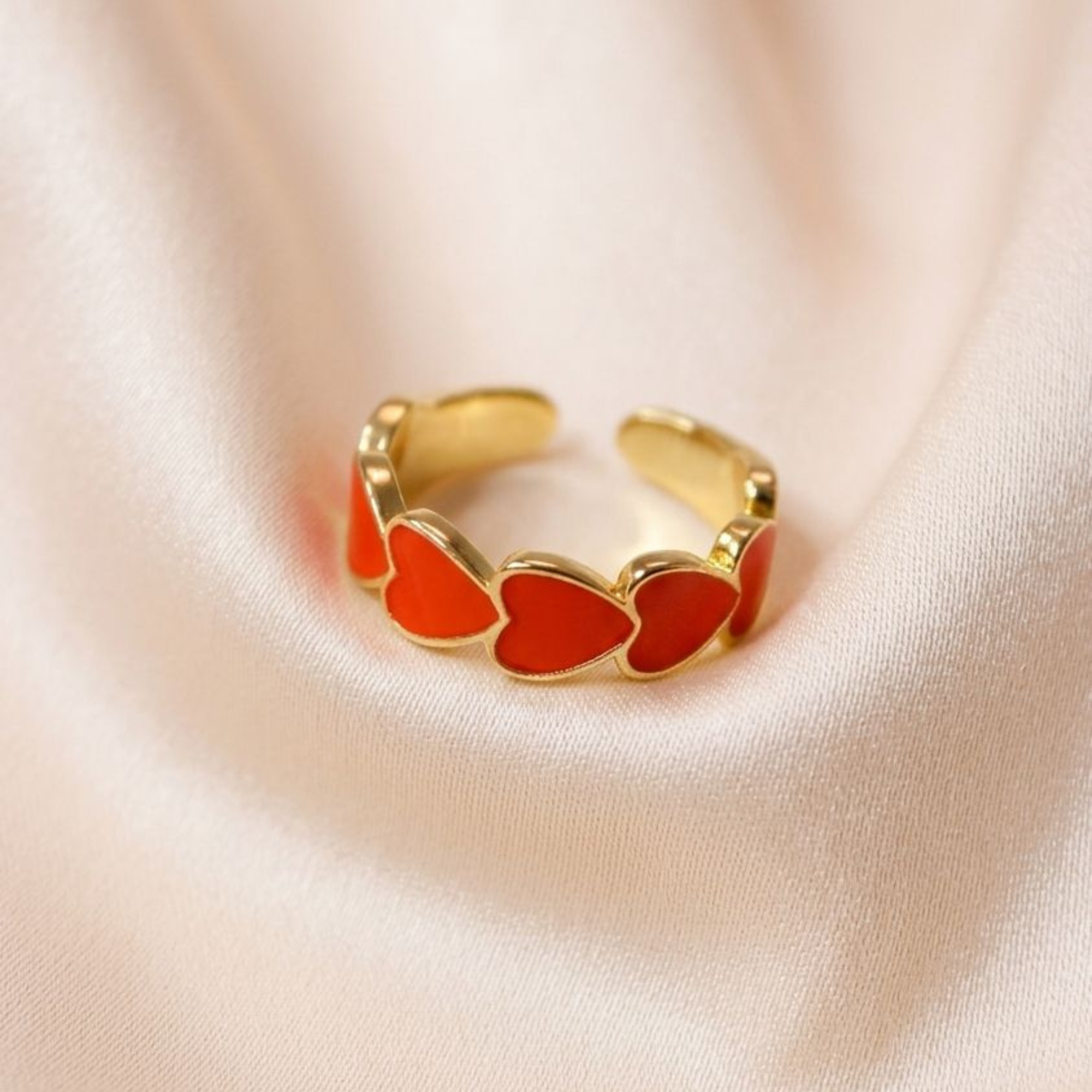 Anillo Coraje Dorado