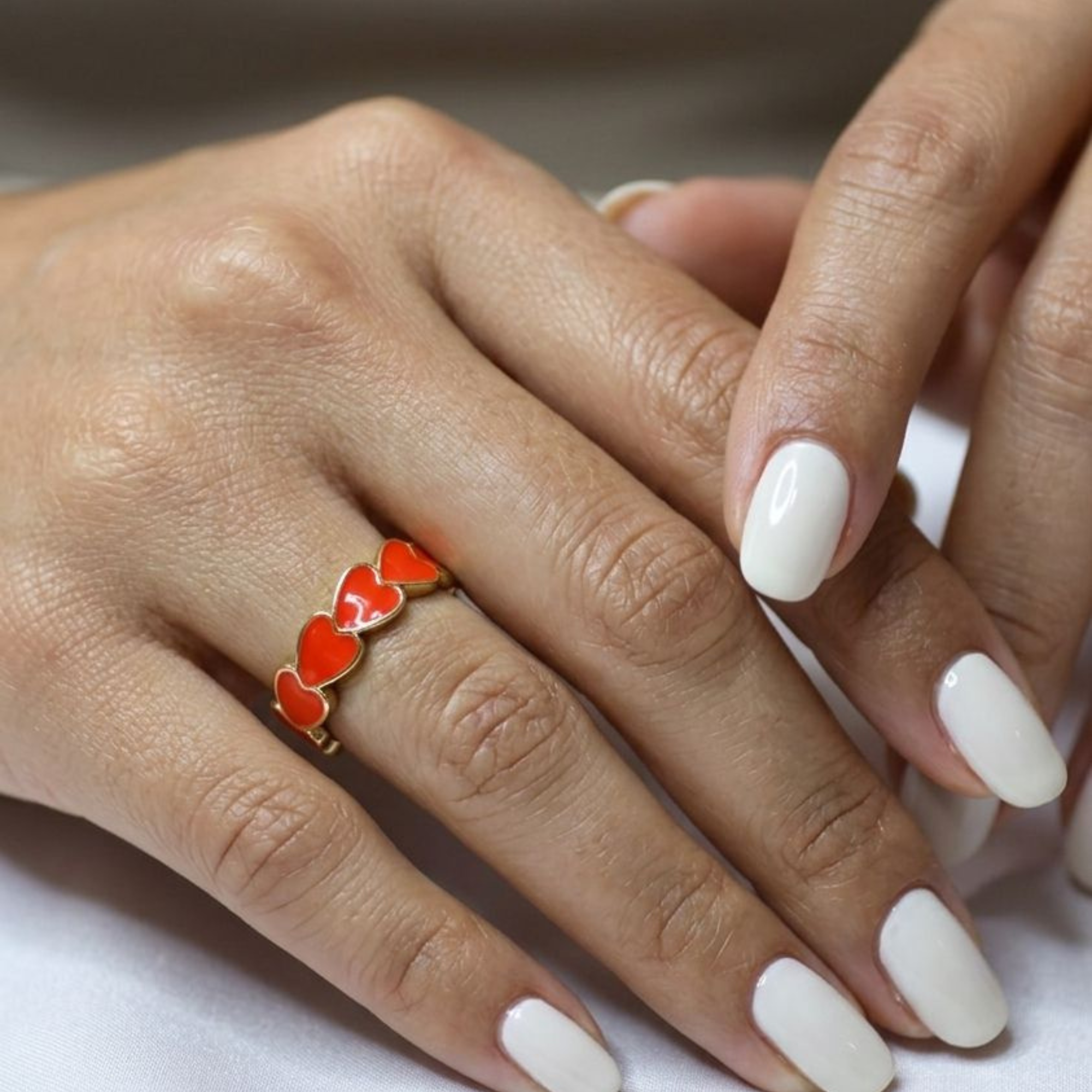 Anillo Coraje Dorado